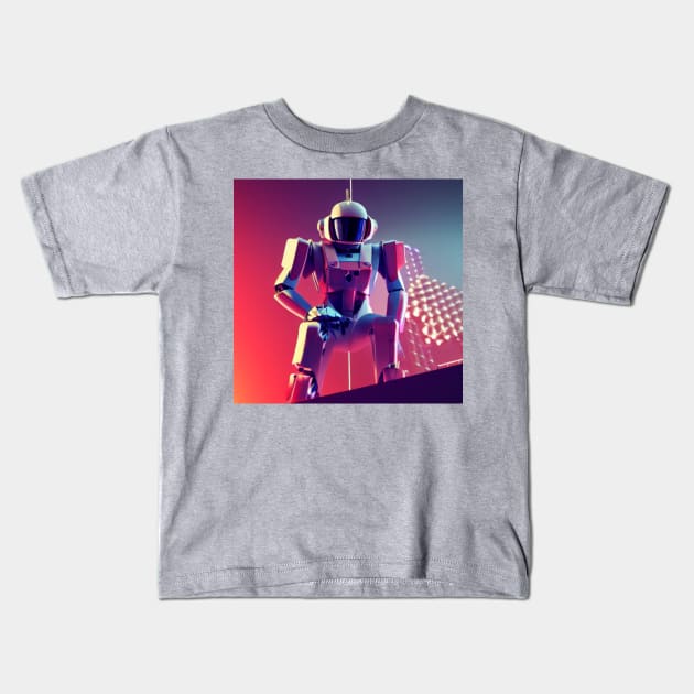 "Robocop T-Shirt: Show Your Love for the Legendary Cyborg | Teepublic" Kids T-Shirt by DigitalArtByPeleXα